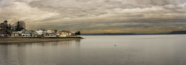 Panorama from the Dash Point Pier
