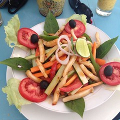 Calamari salad; #foodporn #DarEsSalaam #Tanzania