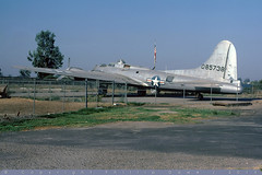 44-85738 - B-17G Flying Fortress - ex-USAAF - AmVets Post 56 / Tulare - 04-Oct-78