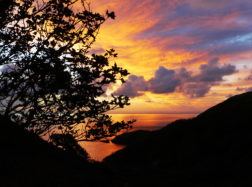 sea england cloud night sunrise island cloudy explore nationaltrust lundy landmarktrust