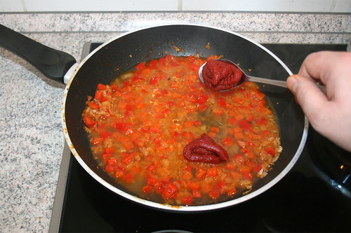 30 - Tomatenmark hinzufügen / Add tomato puree