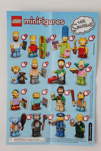 71005 SIMPSONS Minifigures Lego Series Choose your mini figures NEW in packet* 