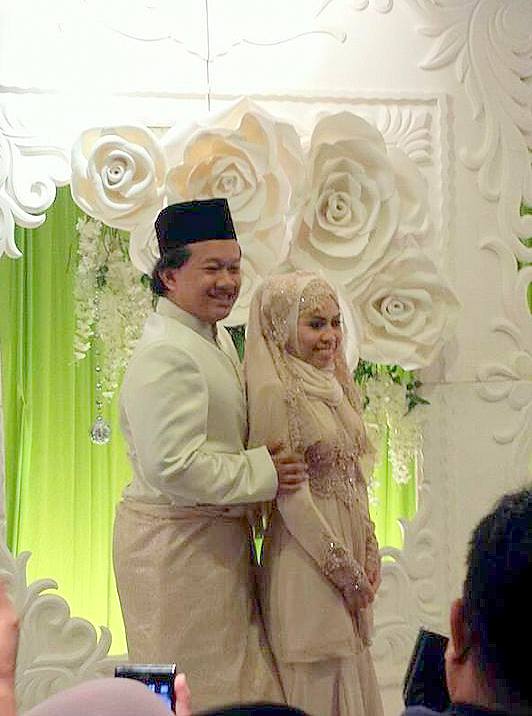 Amir Jahari Selamat Nikah Dengan Kartini Ismail