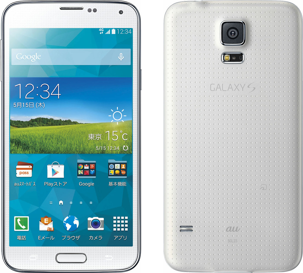 GALAXY S5 SCL23 full scale product image