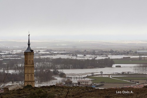 navarra funes riada arga desbordamiento