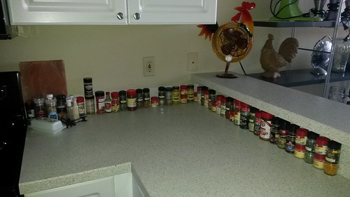 I alphabetized the spices by christopher575