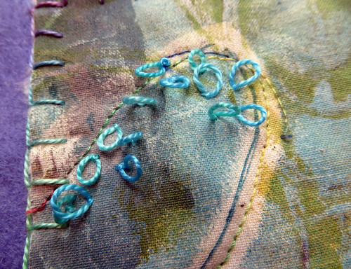hand stitching ~ Jane LaFazio