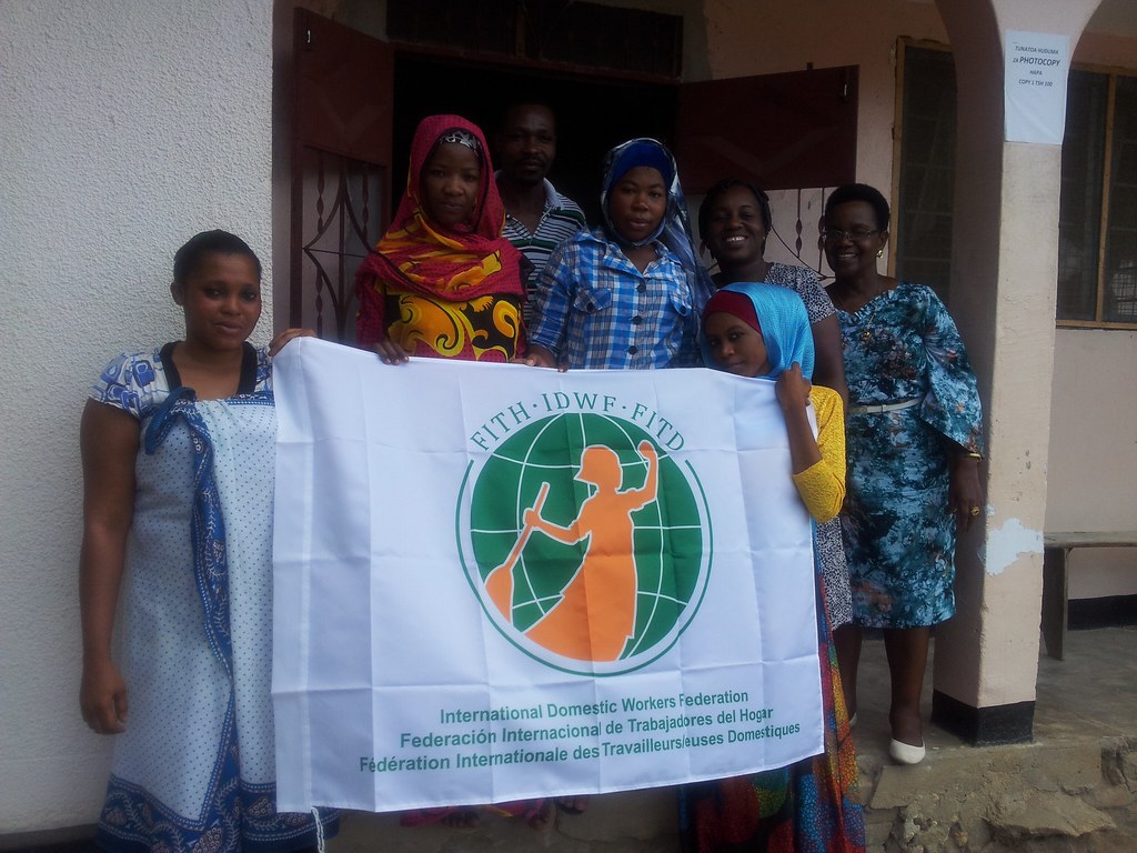 2016-5-17 Tanzania: CHODAWU official meeting with domestic workers' leaders