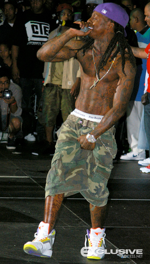 Lil Wayne Hot 107.9 Birthday Bash Style