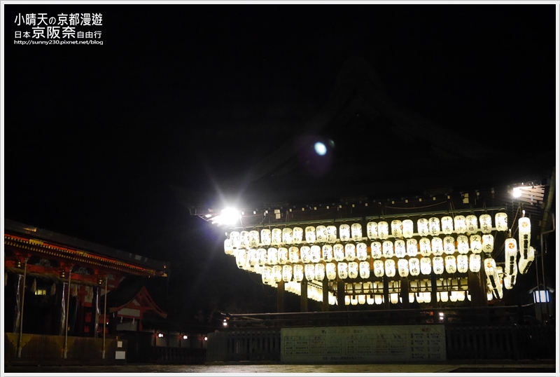 一個人的京阪奈自由行｜神秘莊嚴寂靜八阪神社．夜拍篇
