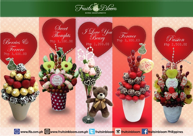 Say Your Love with Fruits in Bloom Bouquet by Jinkee Umali of www.foodsonthespot.com