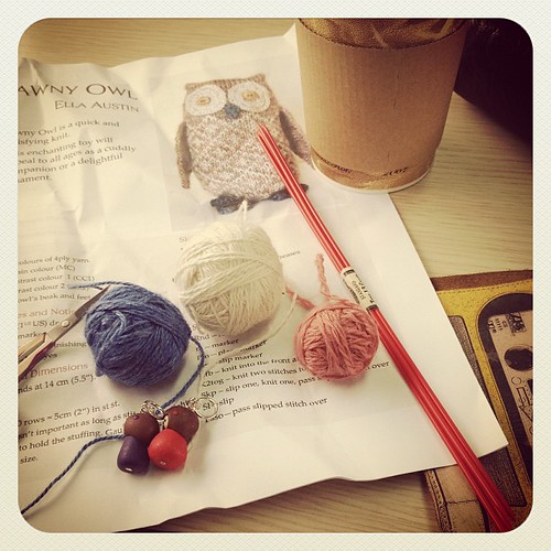 Train knitting for a certain little baby being born today :)