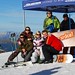 Testování lyží na ledovci Kitzsteinhorn