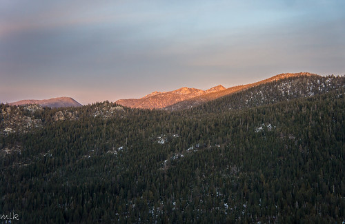 2014 california usa landscape light mountain sunset tree echolake unitedstates