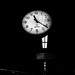#blackandwhite #delhimetro #clock #station