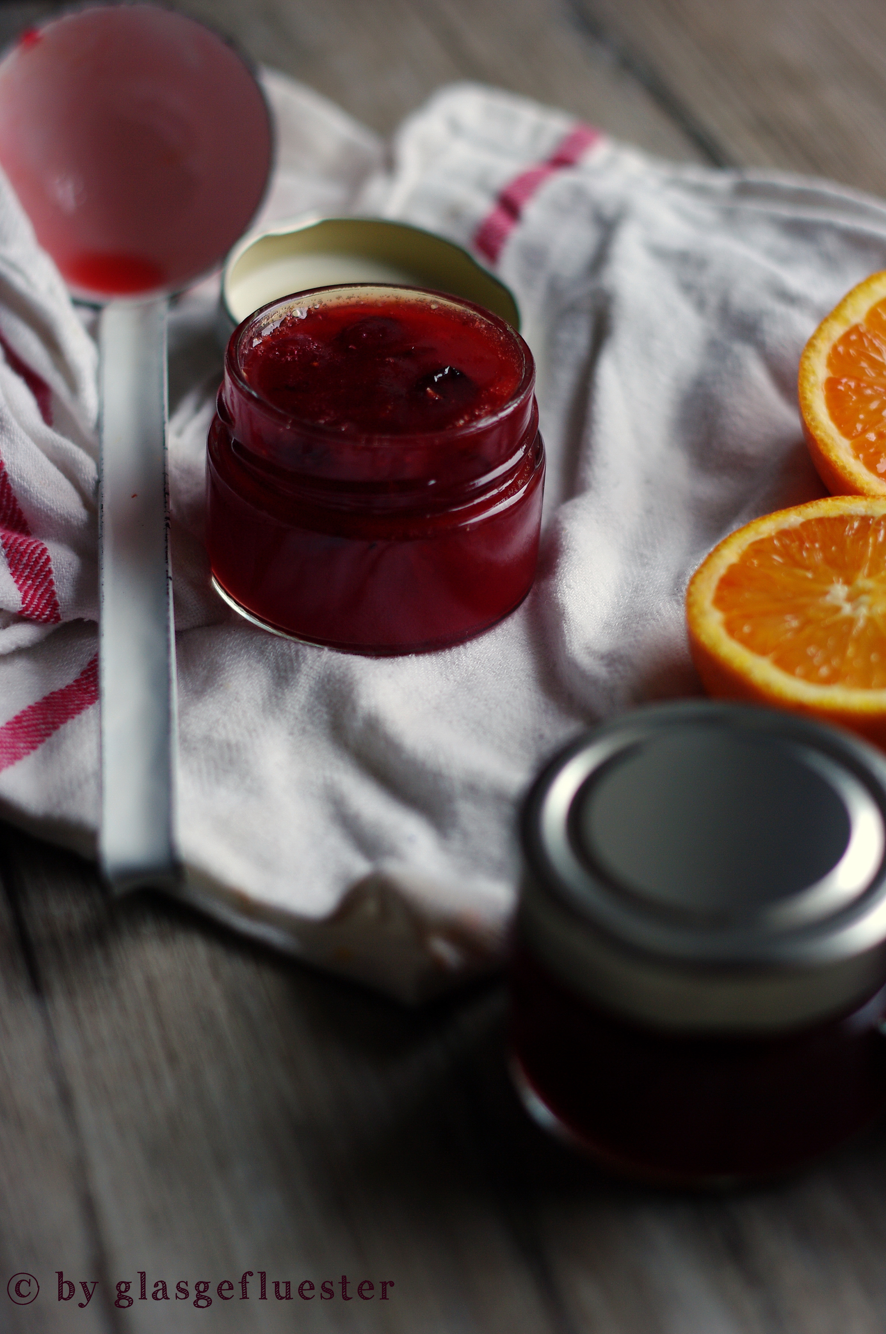 Blutorangen Cranberry Marmelade by Glasgeflüster 3 klein
