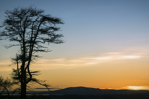 sunset scotland criffel dumfriesgalloway ecclefechan