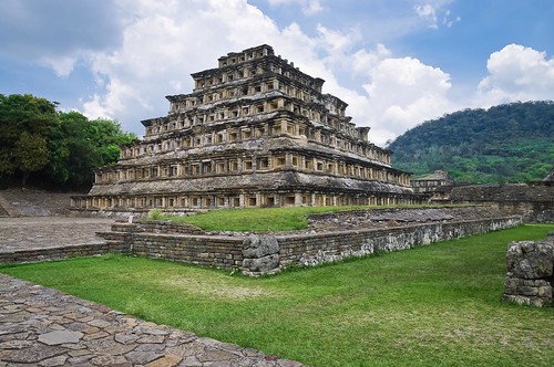 méxico arquitectura veracruz pirámide tajin papantla nichos arqueológico yacimiento totonaca