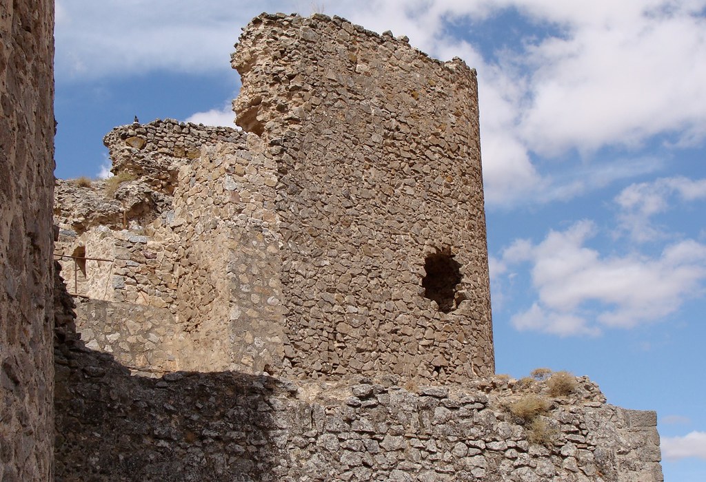 Lienzo de muralla del castillo medieval de Consuegra. Autor, Jebulon