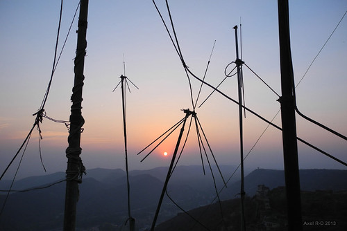 sunset india rj antenne rajasthan bundi taragarh coucherdesoleilleverdesoleil