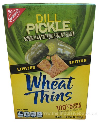 Nabisco Limited Edition Dill Pickle Wheat Thins