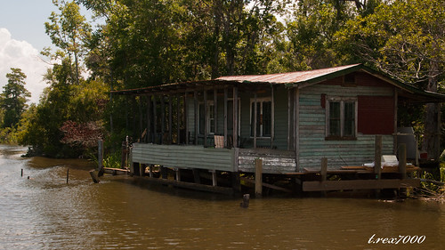 fishing camp cabin shack swamp bayou trex7000 alabama mobiletensawdelta