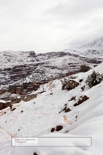 snow morocco berber atlasmoutains