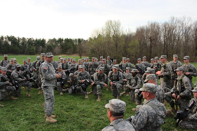 SSG RIGGI BRIEFING FOR THE FIELD