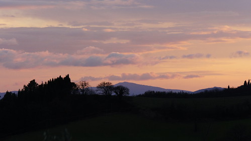 sunset sky cloud silhouette evening soft sony