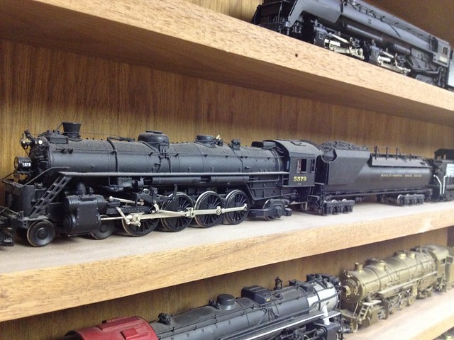 Part of My HO Scale Brass Steam Locomotive Model Collection - Westside 