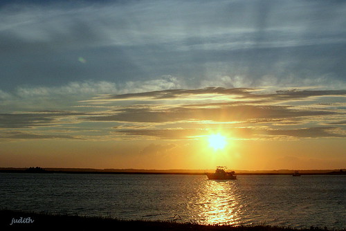 sunset nature boat newjersey wildwood sunsetlake