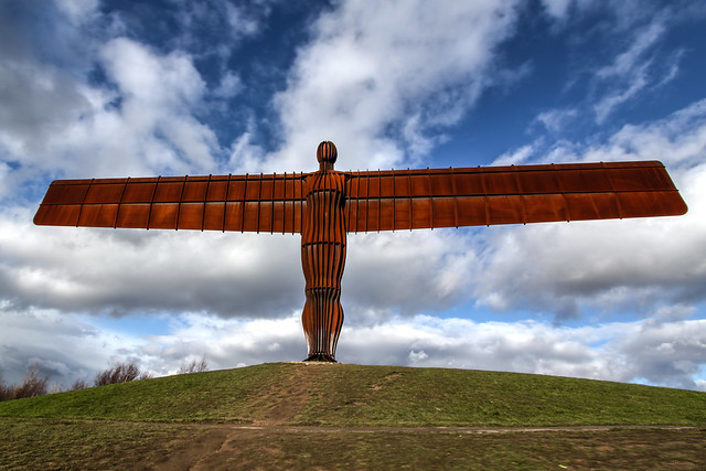 0377 - England, Newcastle, Angel of the North HDR