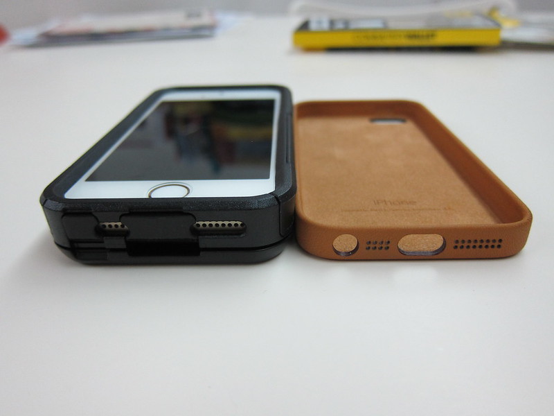 OtterBox Commuter Wallet - With Appke's iPhone 5s Case