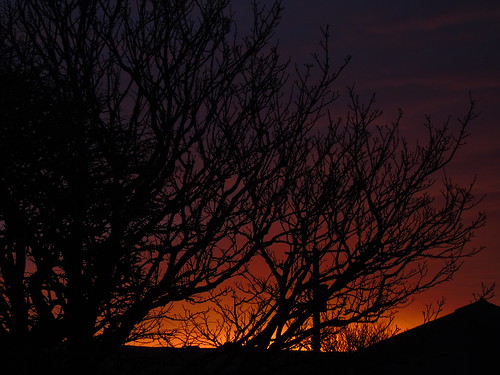 sky colour sunrise island hotel scotland orkney scenery fi harray merkister