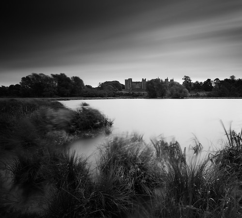 white black castle monochrome canon suffolk big long exposure cows wind windy lee swept filters mere sneaky graduated stopper 6d framlingham 1740l