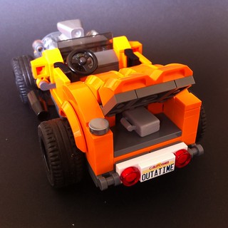 Orange hotrod turbo!