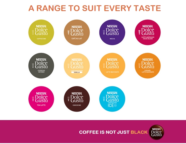 Dolce Gusto_Flavours