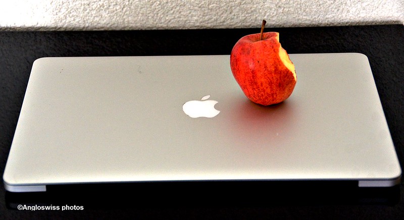 The Apple computer