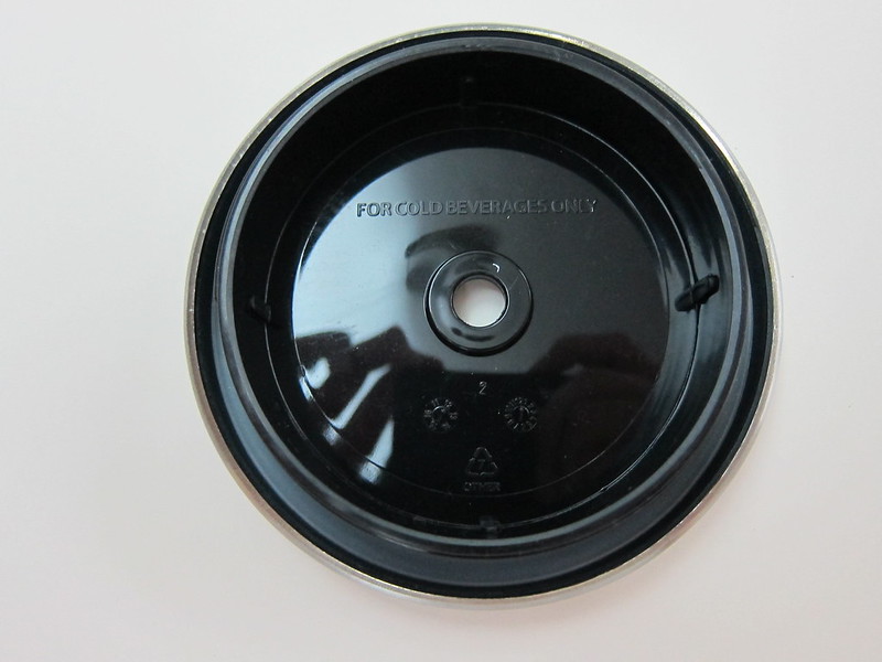 Starbucks Stainless Steel Cold Cup - Lid Bottom View