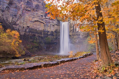 statepark autumn waterfall fingerlakes ulysses taughannockfalls tompkinscounty