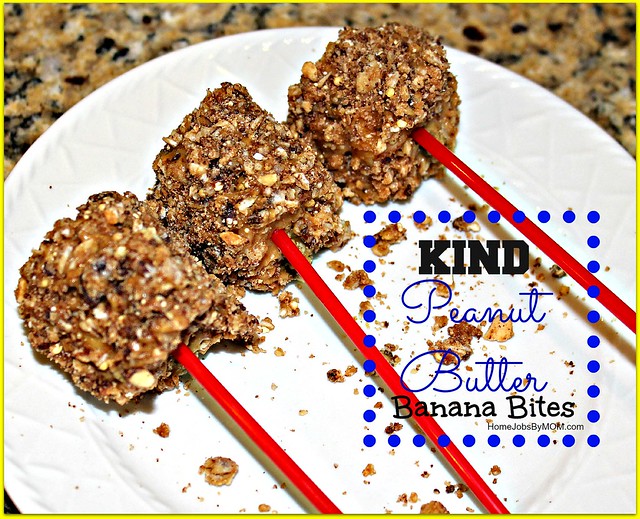 KIND Healthy Grains Bars Review + KIND Peanut Butter Banana Bites Recipe + My Own Personal Super Hero #kindawesome
