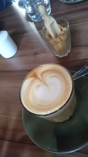 Strong caffe latte - Collins Quarter, Melbourne