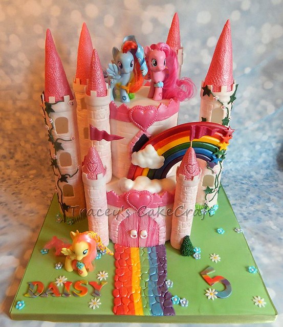 Little Pony Castle Cake by Tracey Shaw