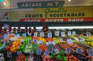 Pike Place Fruit Vendor