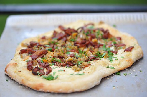 Clam and Bacon Pizza Ginny