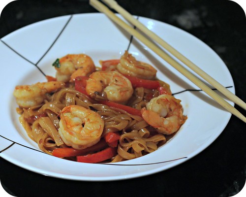 Shrimp Drunken Noodles