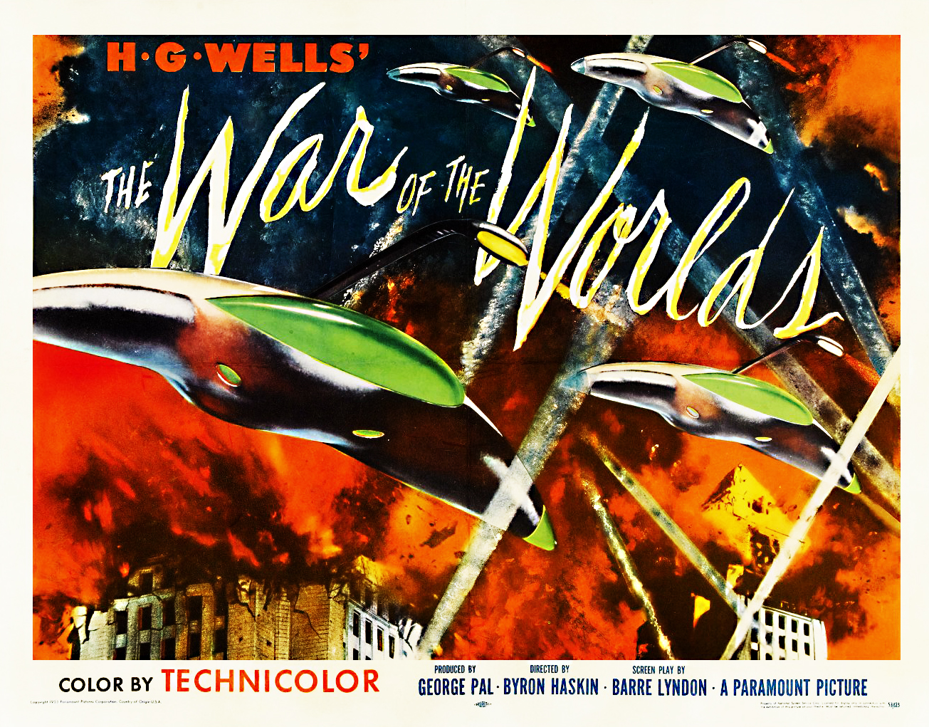 Image result for war of the worlds 1953