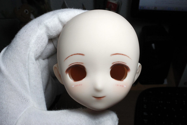 Obitsu head , Ai-chan Makeup , Madoka Magica Style , comission for Artemis (Custom DD ) 16333647250_54e8af3403_z