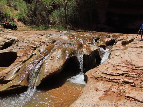 Waterfalls in Coyote Gulch, Grand Staircase-Escalante National Monument, Utah