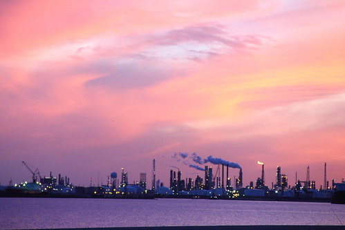 sunset sky orange usa industry water weather skyline clouds outdoors eos evening bay texas dusk smoke tide digitalart shoreline orangesky texascity dpp galvestonbay refineries texasgulfcoast scenicview industrialcomplex galvestoncounty coastalphotos eos60d cr2raw